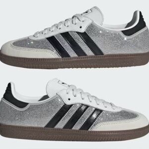 Adidas Samba OG Crystal Sneakers Sparkle 8.5 New
